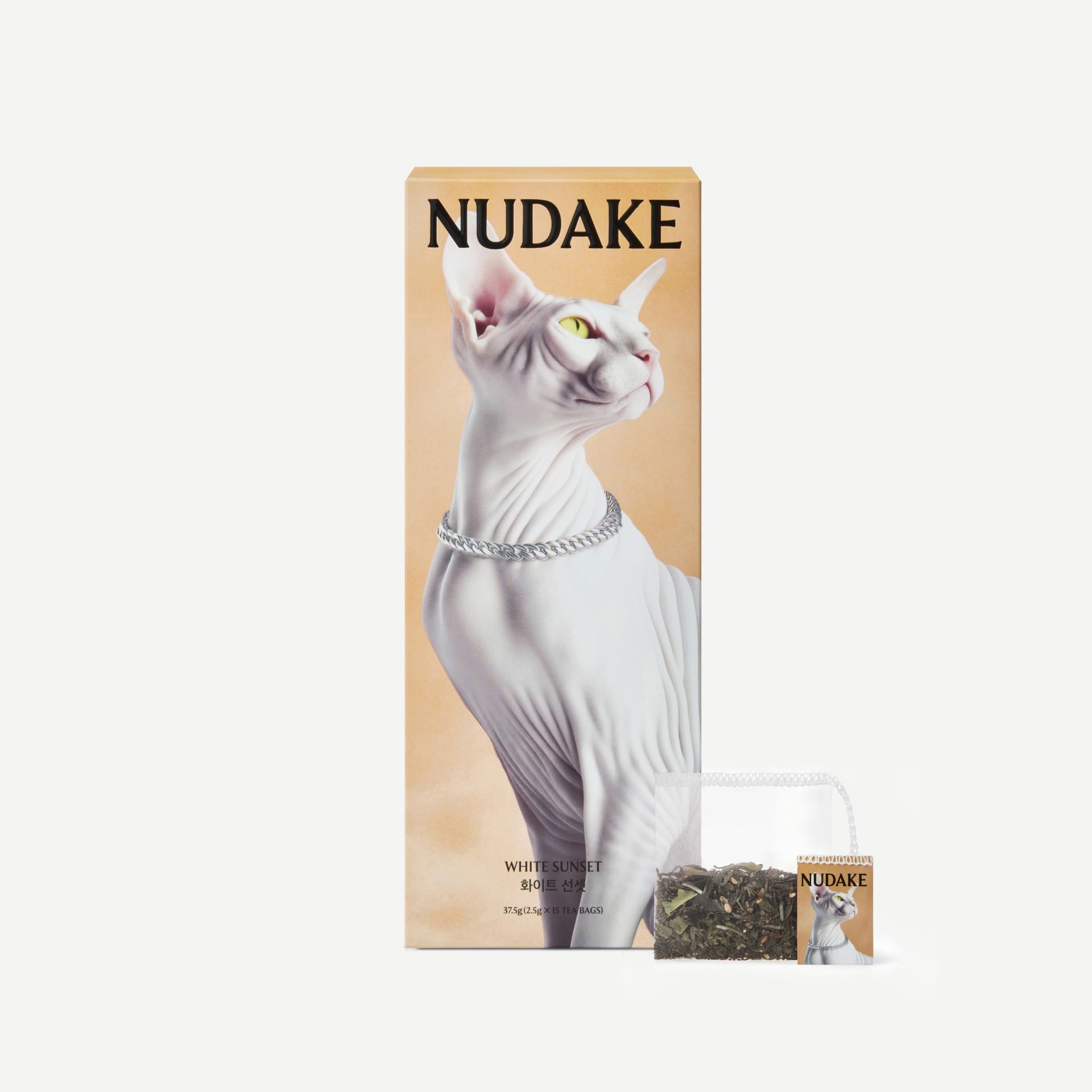 WHITE SUNSET Tea Bag